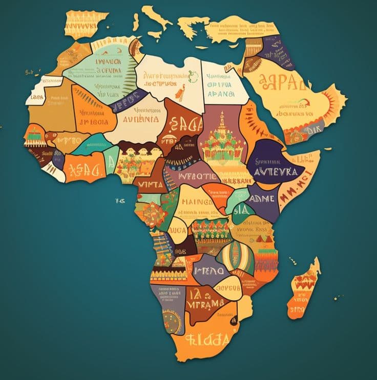 Digital History Map of Africa